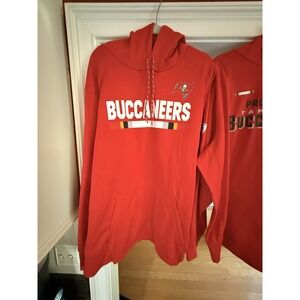Nike On Field Apparel size 3XL Tampa Bay Buccaneers Red Pullover Hoodie